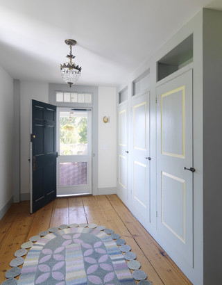 现代简约风格厨房三层双拼别墅豪华欧式卧室强化复合地板图片