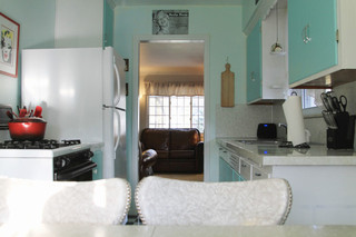 混搭风格小型公寓小清新2平米厨房装潢