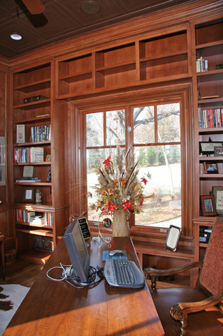 美式乡村风格卧室一层半小别墅可爱房间2013书房设计图纸