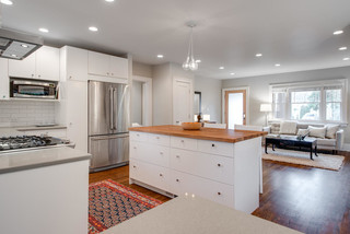 现代简约风格厨房小型公寓客厅简洁2013厨房改造