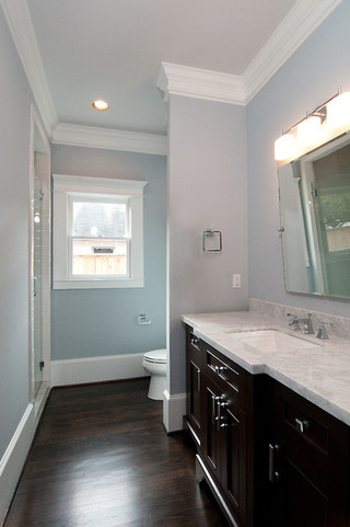 新古典风格客厅三层别墅古典风格实木浴室柜效果图