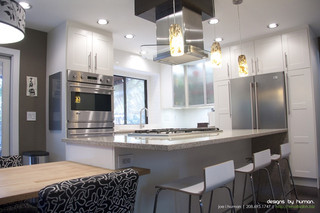 简约风格电视背景墙精装公寓舒适厨房吧台设计