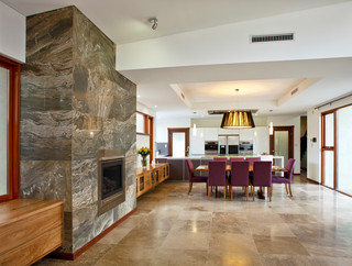 地中海风格三层平顶别墅中式古典2012客厅设计图