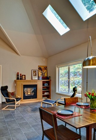 现代美式风格2013别墅及暖色调宜家椅子效果图