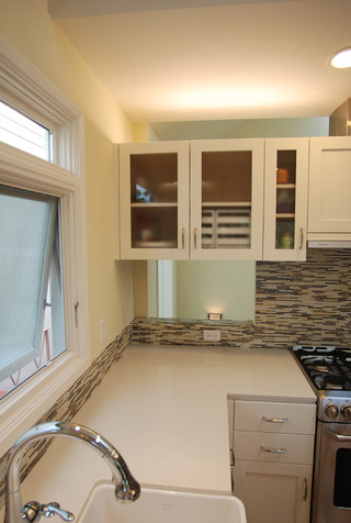 美式风格三层别墅小清新5平方厨房改造