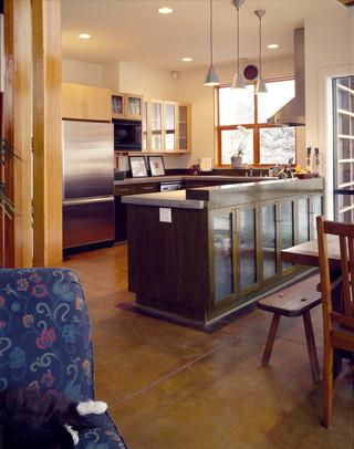 现代简约风格卫生间一层半别墅时尚简约2014整体厨房设计图
