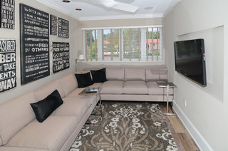现代简约风格卫生间一层别墅稳重单人沙发图片