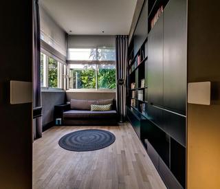 东南亚风格公寓舒适原木色书房装修