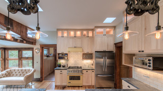 现代简约风格厨房3层别墅大气4平米厨房效果图
