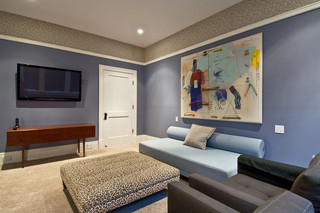 地中海风格客厅三层小别墅新古典家具4平米卧室装修