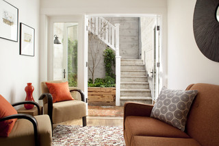 欧式风格家具一层别墅时尚简约室内楼梯设计图装修效果图