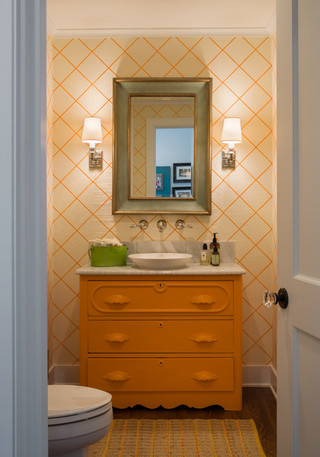 混搭风格一层别墅及温馨装饰品牌浴室柜图片