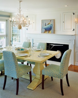 现代美式风格2013年别墅小清新折叠餐桌图片