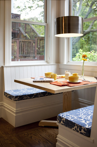 现代简约风格厨房200平米别墅小清新中式餐桌效果图