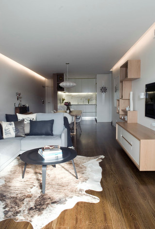 地中海风格loft公寓简单温馨2012简约客厅装潢