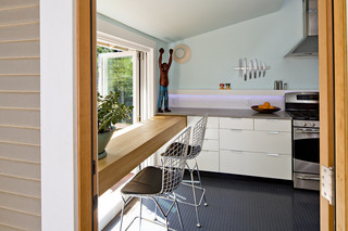 现代简约风格餐厅单身公寓设计图简洁宜家椅子图片