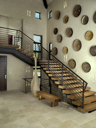 地中海风格客厅2013别墅及艺术家具住宅楼梯设计图装修图片