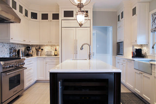现代简约风格厨房单身公寓厨房稳重室外灯具图片