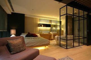 欧式风格公寓奢华褐色卧室装修