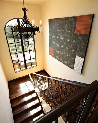 新古典风格卧室2层别墅豪华别墅楼梯设计图装修图片