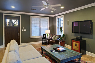 新古典风格客厅公寓古典家具冷色调装修图片