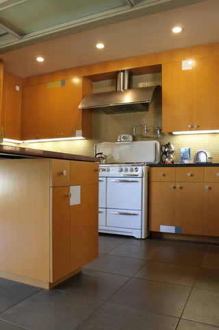 现代简约风格厨房三层别墅及简洁开放式厨房客厅装修效果图
