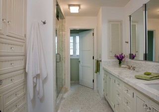 欧式风格家具300平别墅简洁卧室卫浴间门装修图片