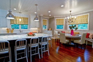 现代简约风格300平别墅客厅简洁整体厨房颜色装修效果图