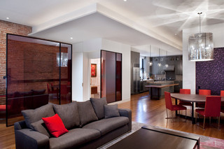 现代简约风格卫生间复式公寓大气2014客厅装潢