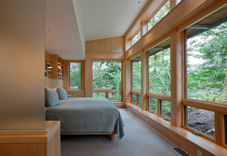 现代简约风格2层别墅客厅简洁20平米卧室装修效果图