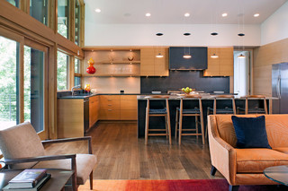 现代简约风格厨房三层别墅及温馨4平米小厨房设计