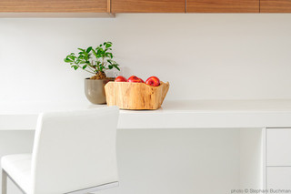 现代简约风格厨房三层双拼别墅现代简洁宜家椅子图片