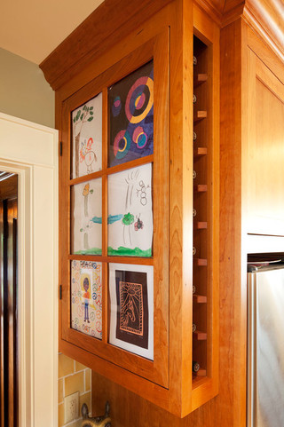 美式乡村风格三层连体别墅温馨卧室橱柜效果图