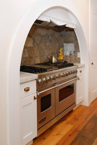 现代简约风格餐厅一层别墅舒适白色橱柜3平米厨房设计
