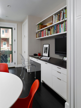 现代简约白领公寓  在家也可以舒适办公