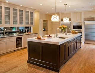 现代简约风格客厅时尚简约欧式开放式厨房洗手台效果图