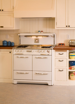 古典欧式米色4平方厨房整体橱柜图片