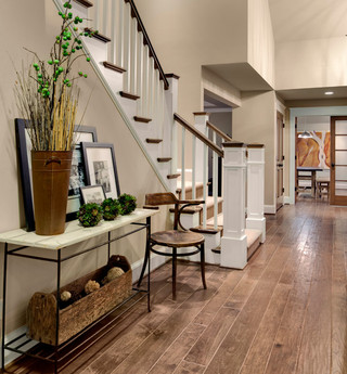 混搭风格客厅单身公寓设计图10-15万130平米家庭客厅楼梯装修效果图
