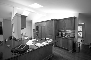 中式简约风格单身公寓厨房富裕型2014家装厨房装潢