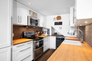 现代简约风格卧室精装公寓20万以上140平米以上4平米小厨房效果图