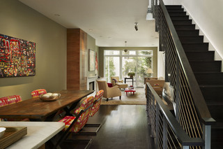 混搭风格客厅300平别墅豪华型家庭楼梯设计