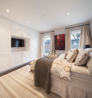 现代简约风格厨房复式公寓140平米以上2013卧室白领家装图