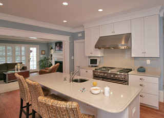 田园风格家具经济型140平米以上2014家装厨房装修效果图