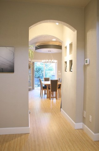 现代简约风格餐厅复式客厅白色厨房140平米以上设计图