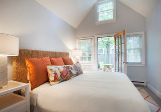 田园风格窗帘富裕型140平米以上5平米卧室装修效果图