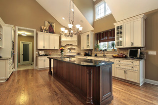 欧式风格家具富裕型140平米以上整体厨房颜色装修效果图