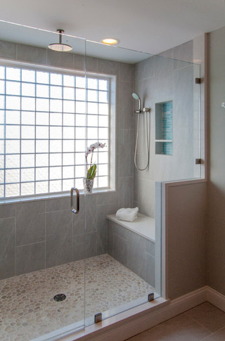现代简约风格富裕型140平米以上品牌整体淋浴房设计图纸