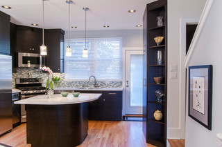 现代简约风格客厅富裕型140平米以上2013整体厨房装修效果图