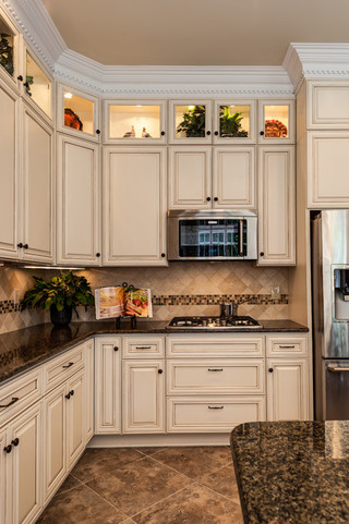 田园风格客厅一层半小别墅140平米以上2012家装厨房效果图