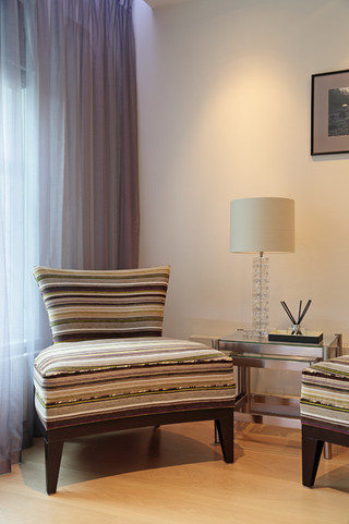 混搭风格客厅富裕型140平米以上实木沙发效果图